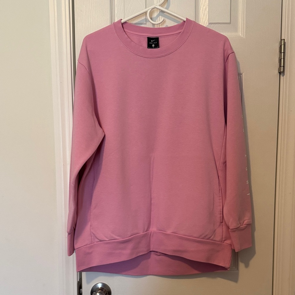 Nike Women’s Pink Crewneck Sweatshirt